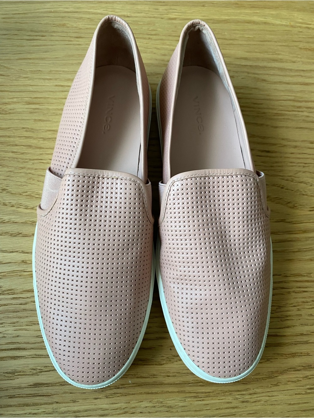 Vince Perforated Leather Blair Sneaker